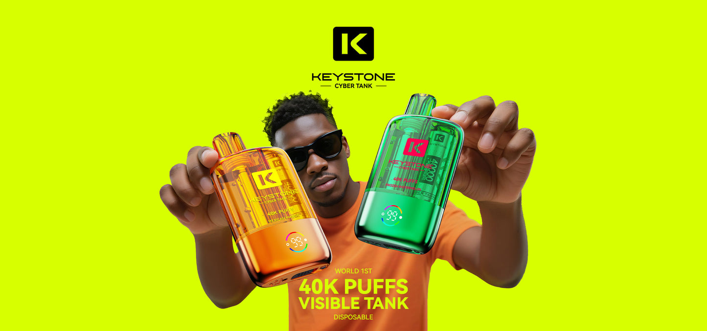 Vaporizador Vaper Sandia Keystone 40.000 Puffs