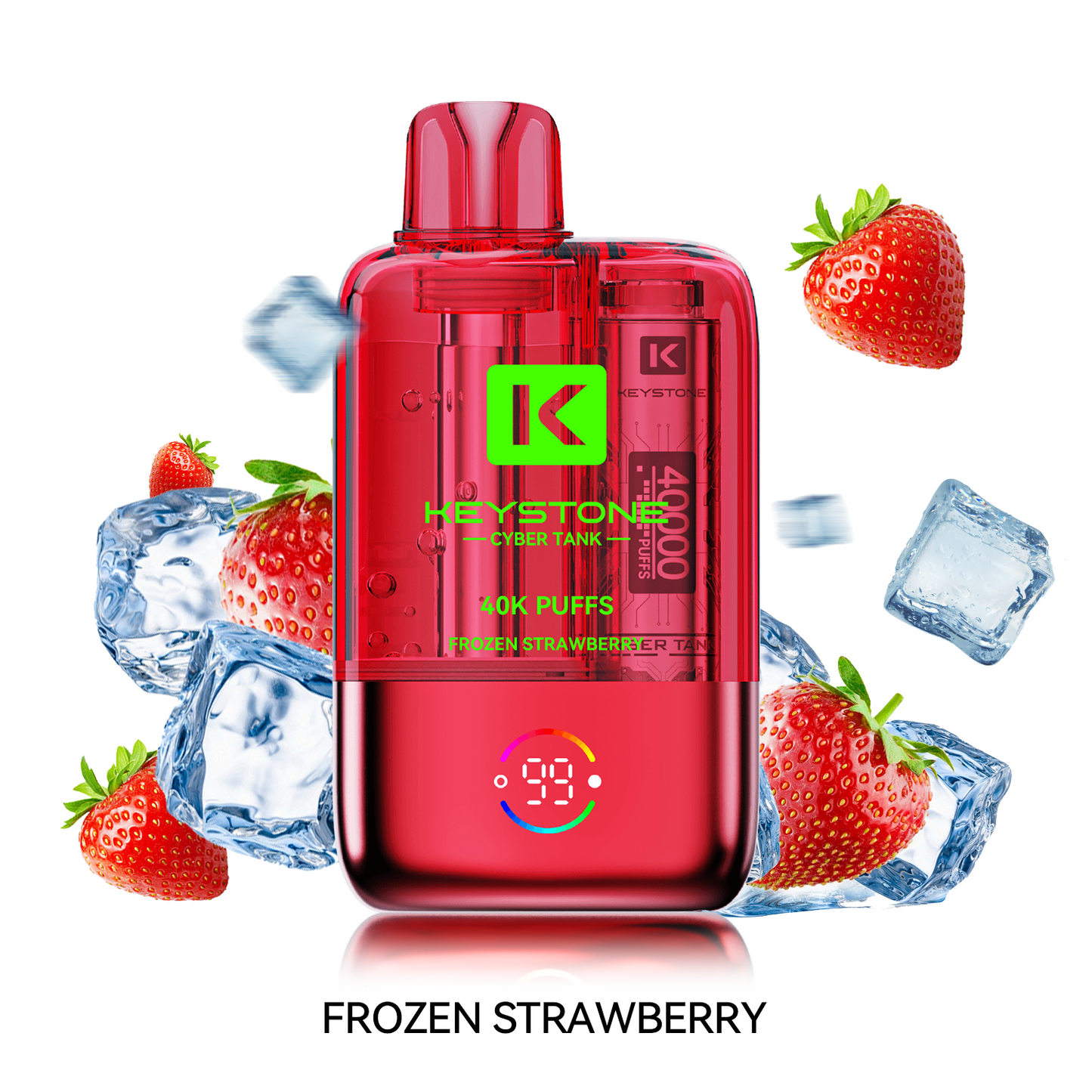Vaporizador Vaper Frutilla Keystone 40.000 Puffs